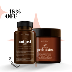 Kit Fórmula Prebiótica + Antioxi Nutri (90 Cápsulas)
