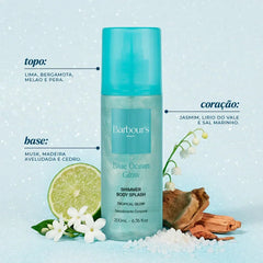 Kit Glow - Golden Glow Iluminador Hidratante e Shimmer Body Splash Blue Ocean Glow
