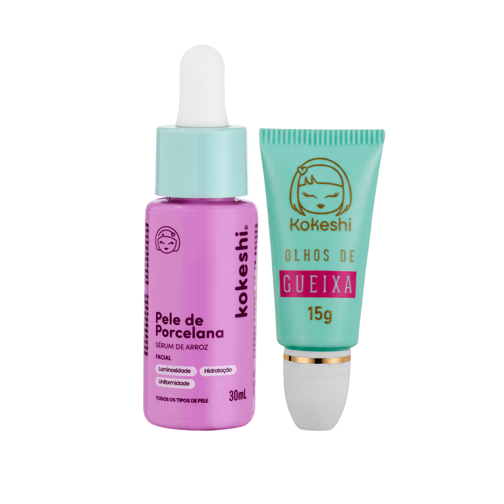 Kit Glow + Olhos de Gueixa - Cuidado da pele KKS00102