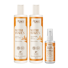 Kit Higienização Nutri Waves e Óleo (3 Itens)