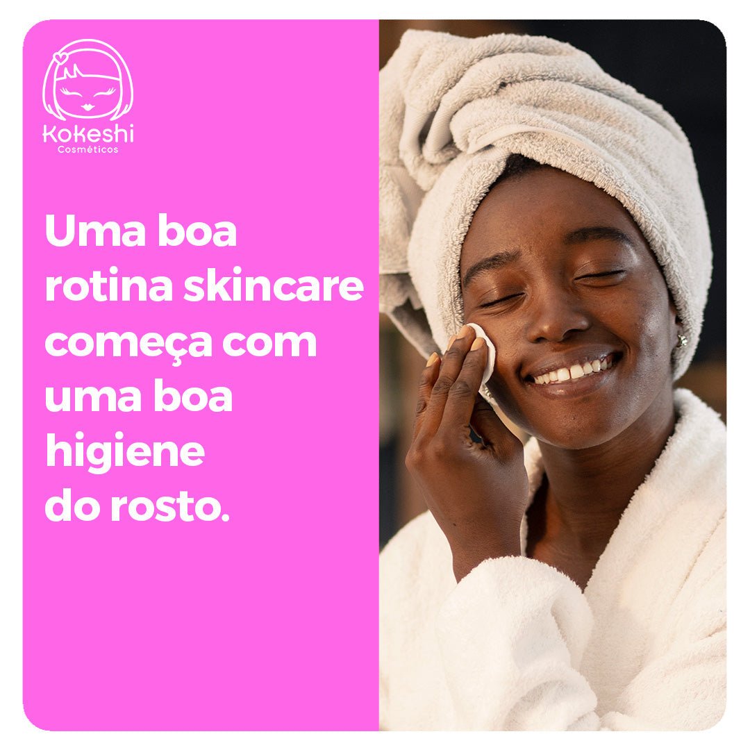 Kit Limpeza Facial Kokeshi