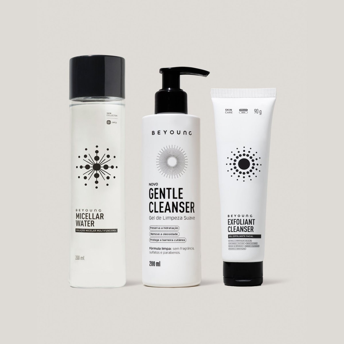 Kit Limpeza Profunda - Cuidado da pele