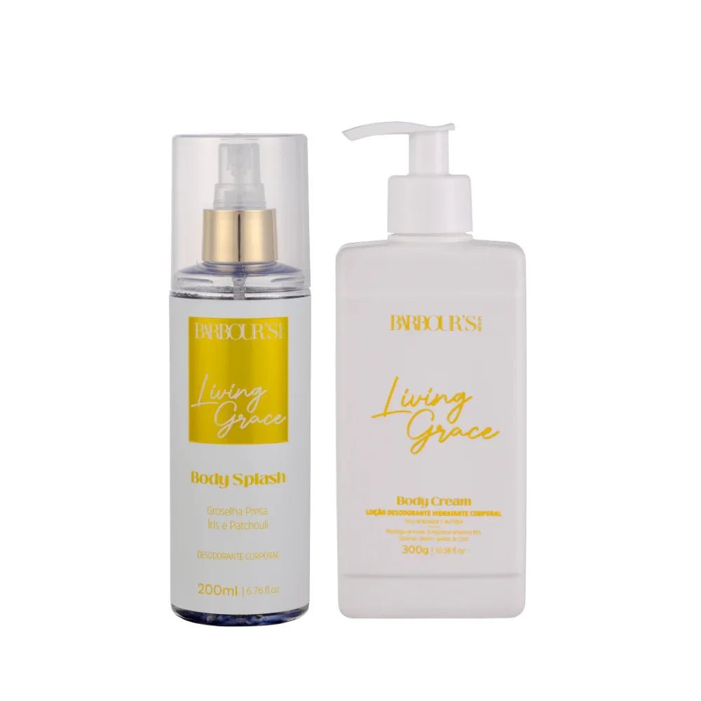 Kit Living Grace - Body Splash e Body Cream - Kit KBB99123