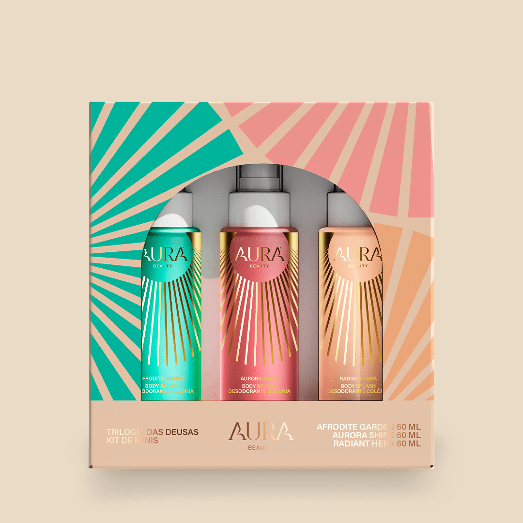 Kit Mini Body Splash - Trilogia Das Deusas 60ml