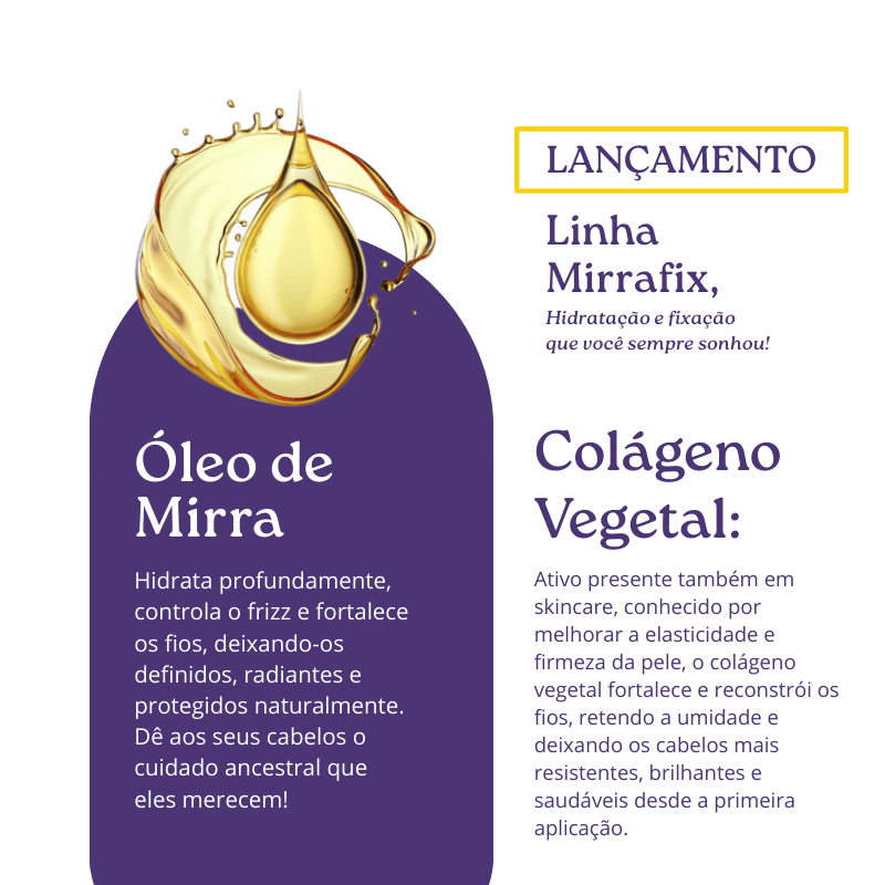 Kit Mirra Fix - Gelatina e Óleo (2 ITENS)