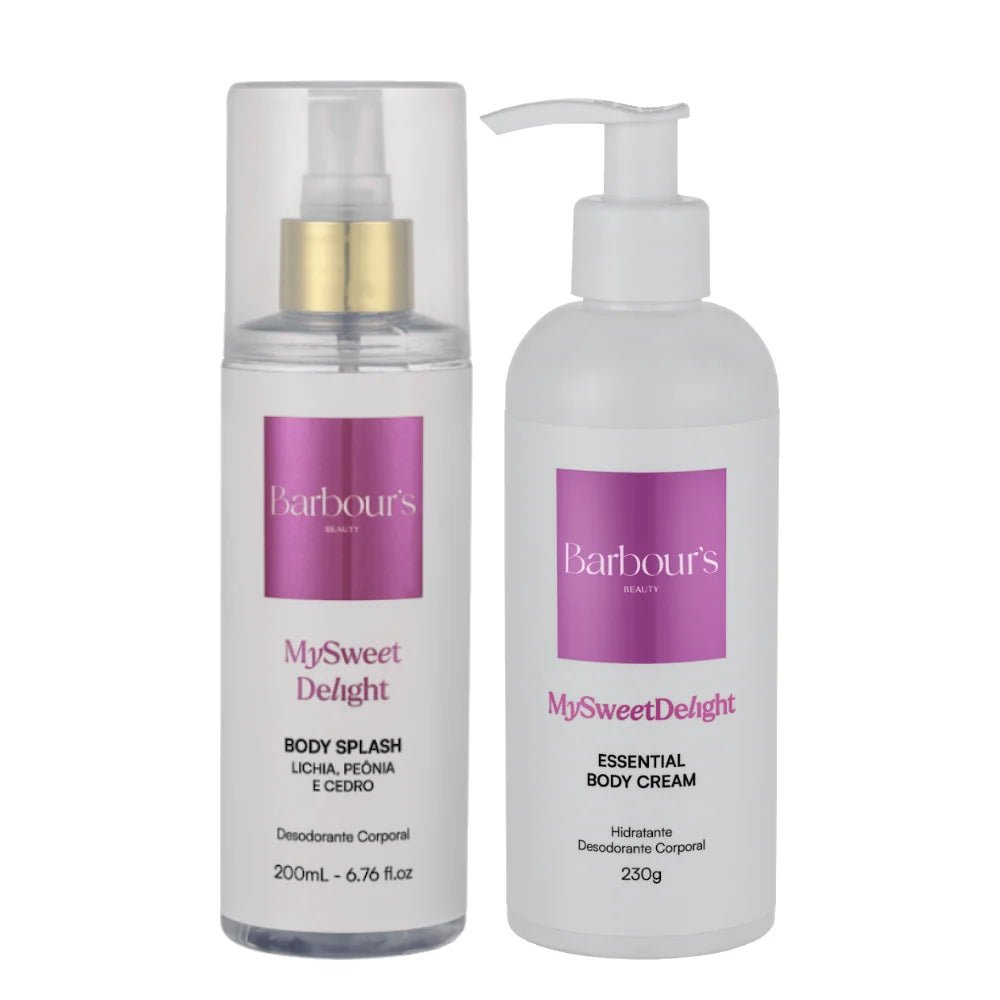 Kit My Sweet Delight - Body Splash e Body Cream - Kit KBB99173