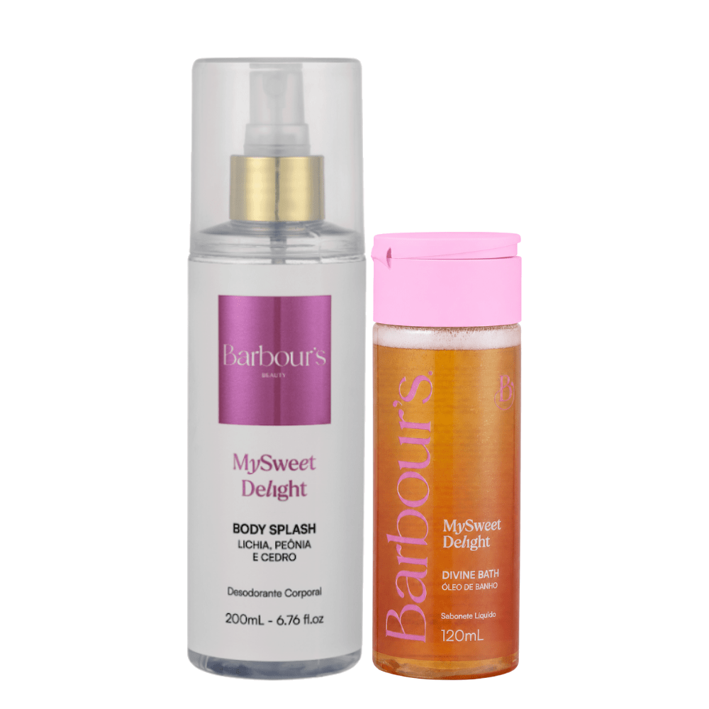 Kit My Sweet Delight - Body Splash e Óleo de Banho - Kit KBB99216