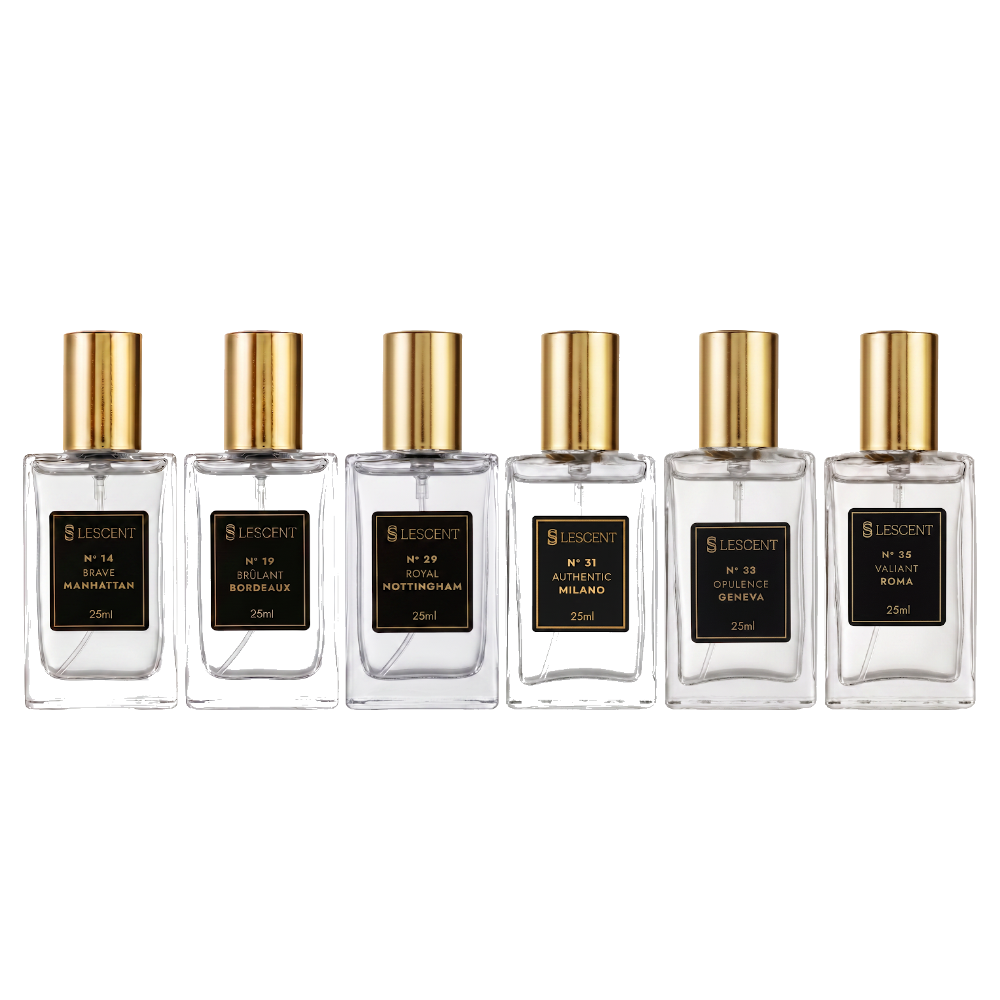 Kit Sexteto Masculino N 14 + N 19 + N 29 + N 31 + N 33 + N 35 | 25ml