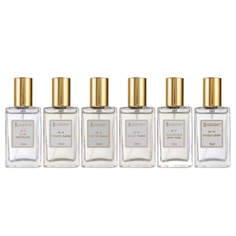 Kit Sexteto Feminino N 1 + N 3 + N 4 + N 5 + N 9 + N 11 | 25ml