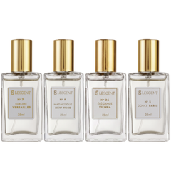 Kit Quarteto Clássicos Femininos N5 + N7 + N9 + N26 | 25ml