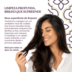 KIT NUTRI WAVES BRILHO - Shampoo em Óleo e Máscara Nutri Waves
