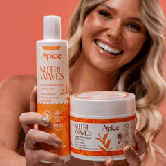 Kit Nutri Waves - Creme de Pentear e Gelatina Ativadora (2 Itens)