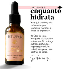 Kit Óleo de Rosa Mosqueta + Sabonete Clareador Lumini