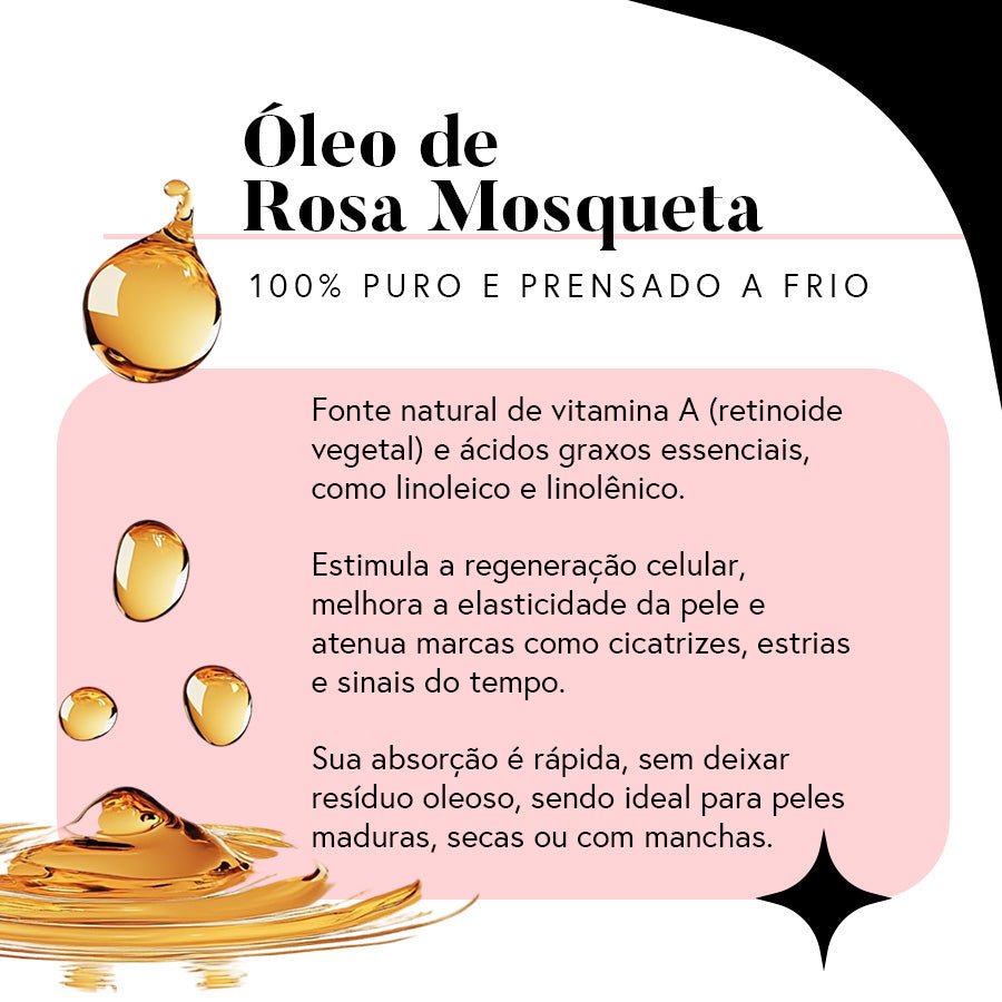 Kit Óleo de Rosa Mosqueta + Sabonete Clareador Lumini