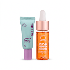 Kit Olhos de Gueixa + Óleo de Rosa Mosqueta