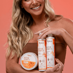 Kit Onduladas Nutri Waves - Shampoo, Condicionador, Máscara e Creme de Pentear (4 ITENS)