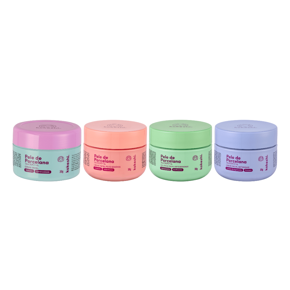 Quarteto Pele de Porcelana