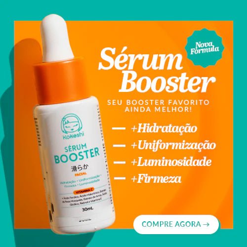 Kit Pele Radiante Kokeshi (Kit 6 em 1)