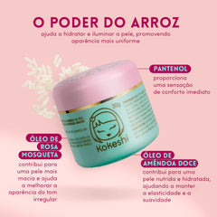 Kit Pele Radiante Kokeshi (Kit 6 em 1)