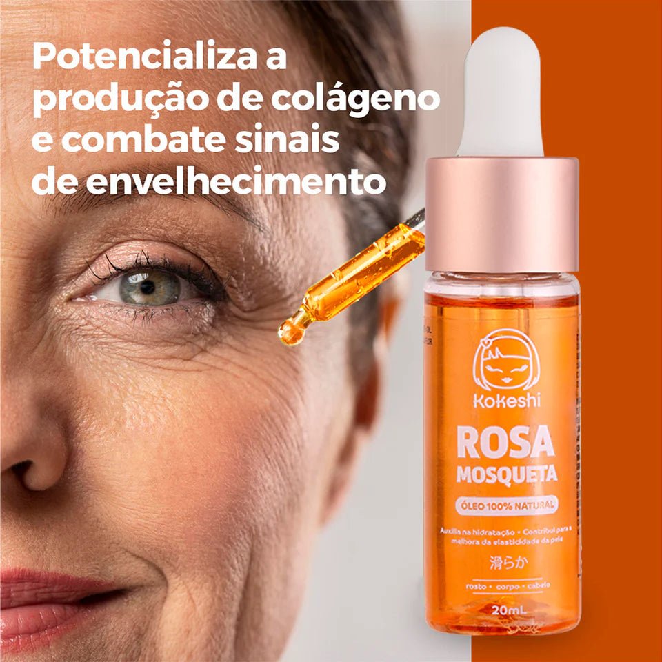 Kit Pele Radiante Kokeshi (Kit 6 em 1)