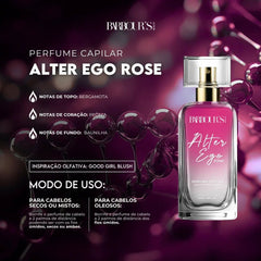 Kit Perfume de Cabelo Alter Ego Rose e Body Splash Alter Ego