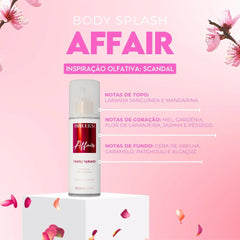Kit Perfume de Cabelo e Body Splash - Affair