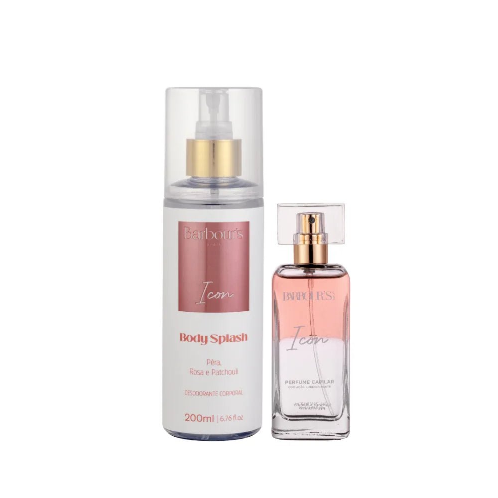 Kit Perfume de Cabelo e Body Splash -  Icon