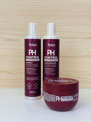 Kit Ph Control - Shampoo, Condicionador, Máscára, Creme de Pentear e Gelatina (5 Itens)