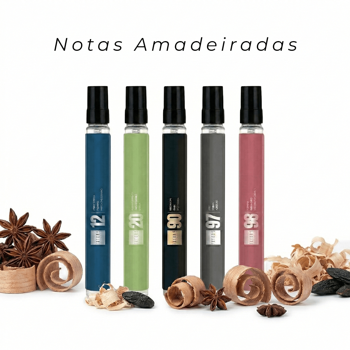 Kit Pocket - Notas Amadeiradas - Perfumes e Colónias 453