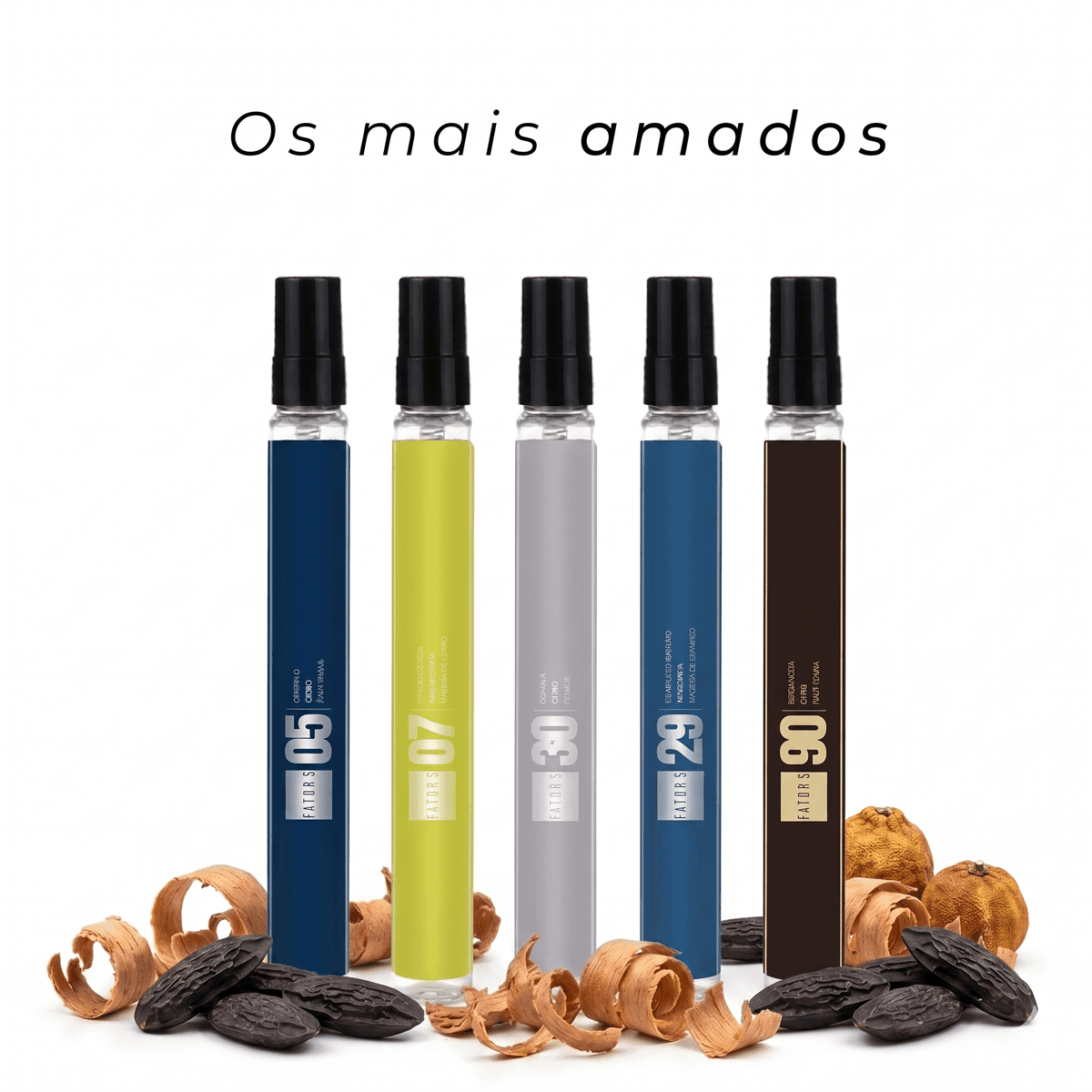 Kit Pockets - os Mais Amados Masculinos - Perfumes e Colónias 455