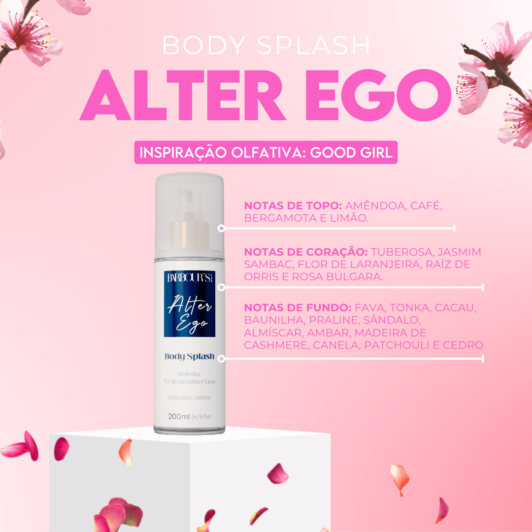 Kit Presenteável 2 Body Splash Desodorante Colônia 200ml - Affair e Alter Ego