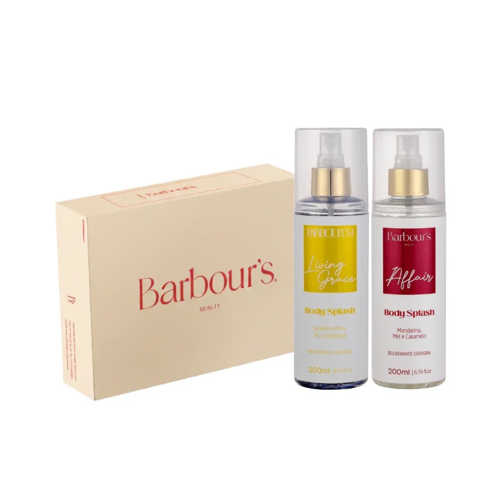 Kit Presenteável 2 Body Splash Desodorante Colônia 200ml - Living Grace, Affair - Perfumes e Colónias KBB99094