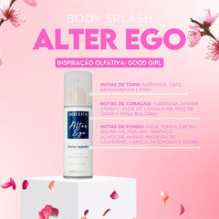Kit Presenteável 2 Body Splash Desodorante Colônia 200ml - Living Grace, Alter Ego