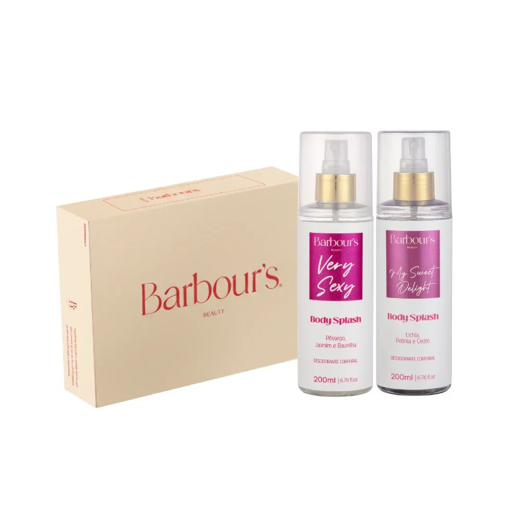 Kit Presenteável 2 Body Splash Desodorante Colônia 200ml - Very Sexy, Delight - Perfumes e Colónias KBB99100