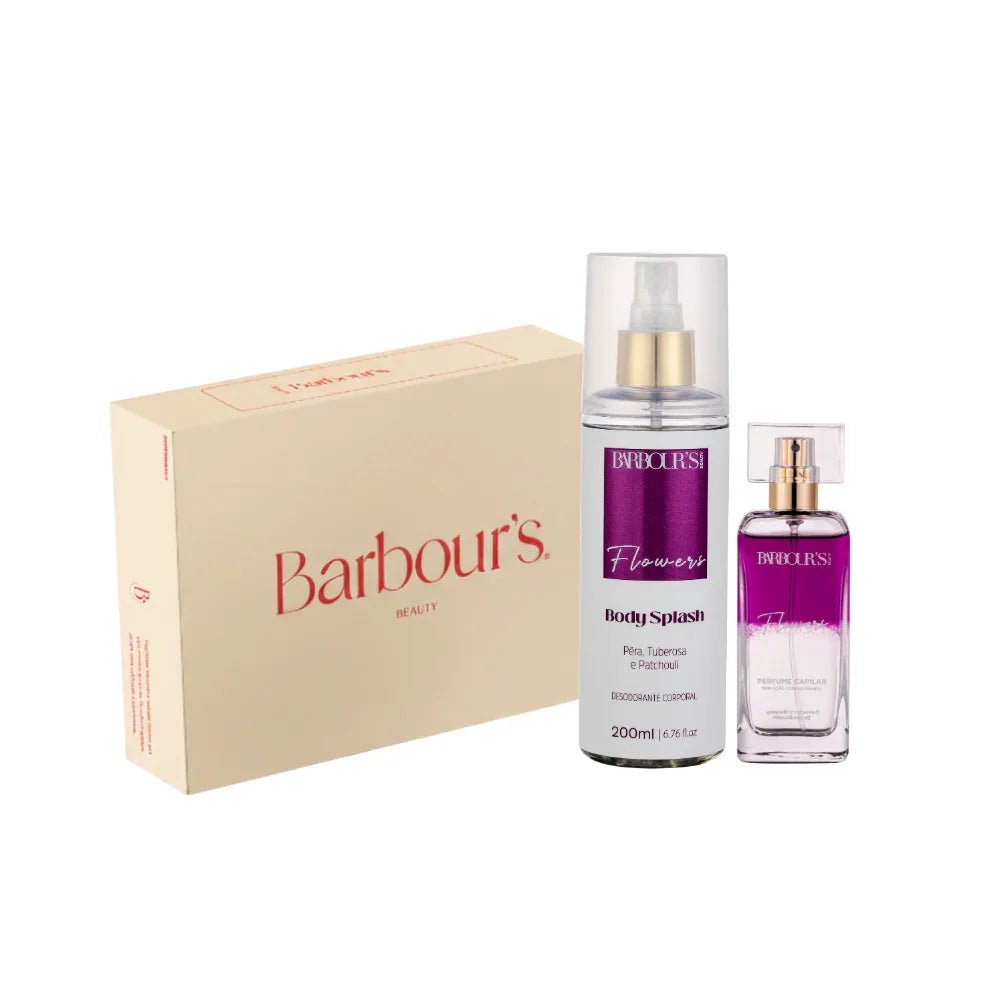 Kit Presenteável Perfume de Cabelo e Body Splash - Flowers - Kit KBB99104