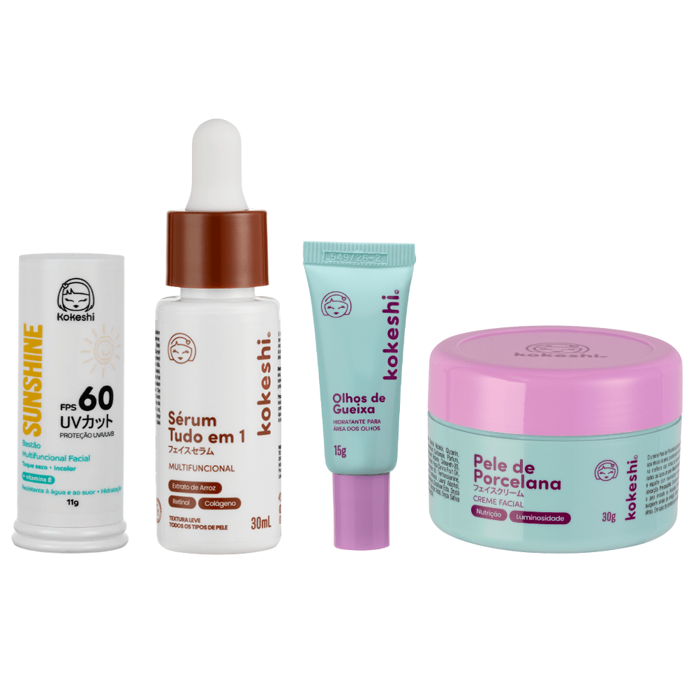 Kit Proteção & Glow Diária - Cuidado da pele KKS00095