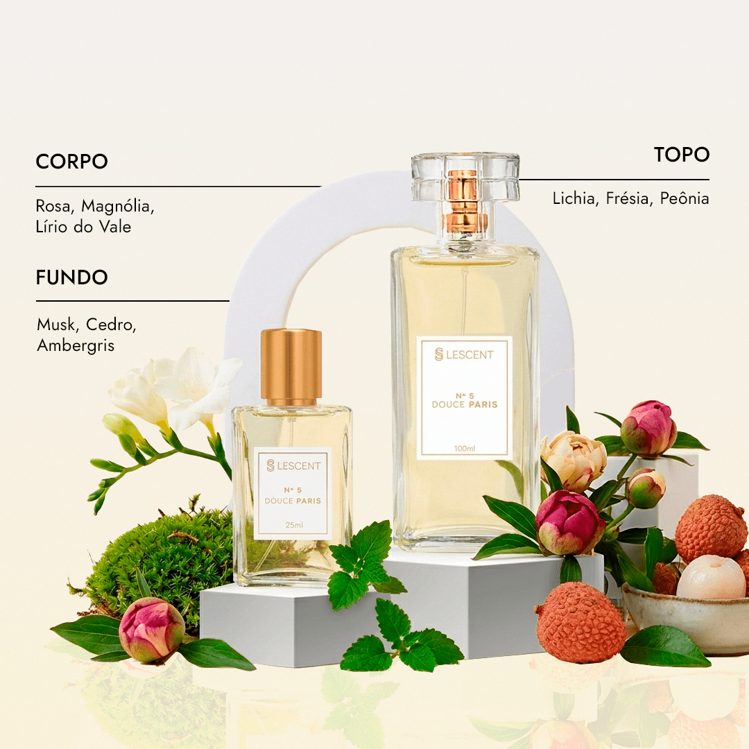 Kit Quarteto Clássicos Femininos N5 + N7 + N9 + N26 | 25ml