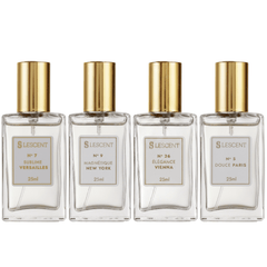 Kit Quarteto Clássicos Femininos N5 + N7 + N9 + N26 | 25ml