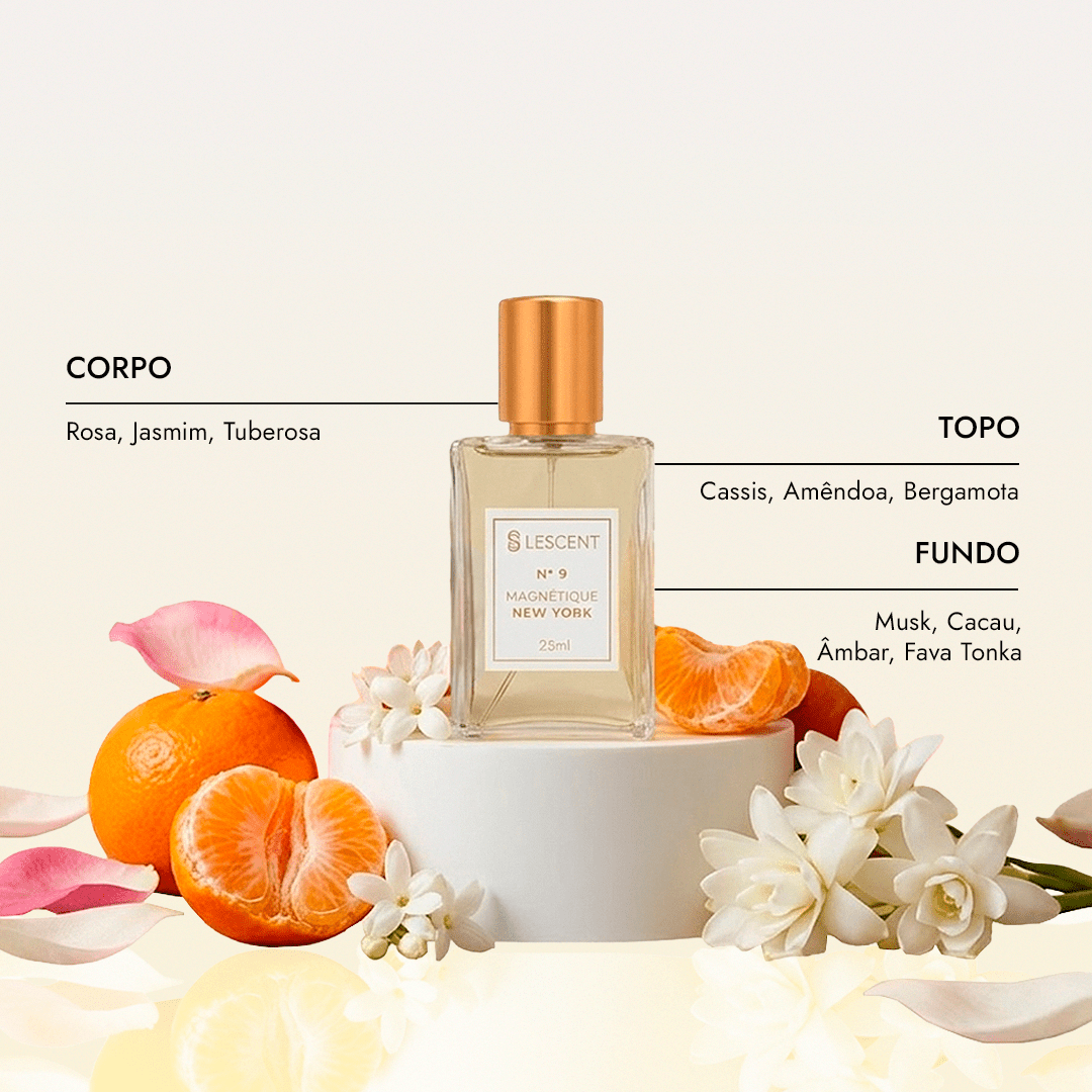 Kit Quarteto Clássicos Femininos N5 + N7 + N9 + N26 | 25ml