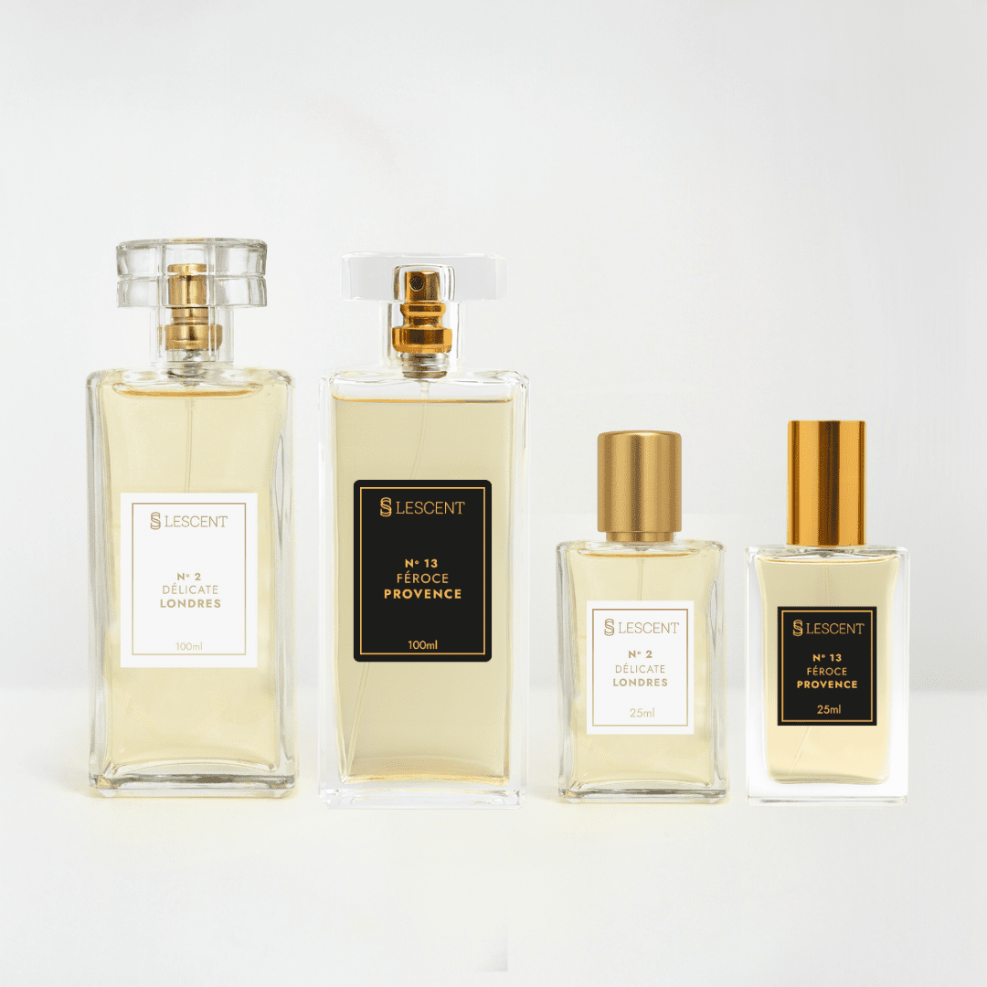 Kit Quarteto Essencial Unissex N2 + N13 | 100ml + N2 + N13 | 25ml