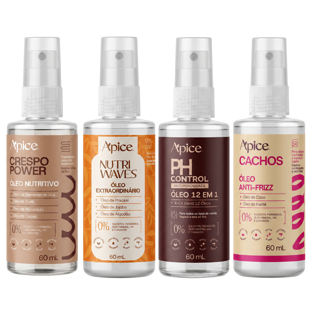 Kit Quarteto Novos Óleos Capilares - Produtos para pentear o cabelo 46180