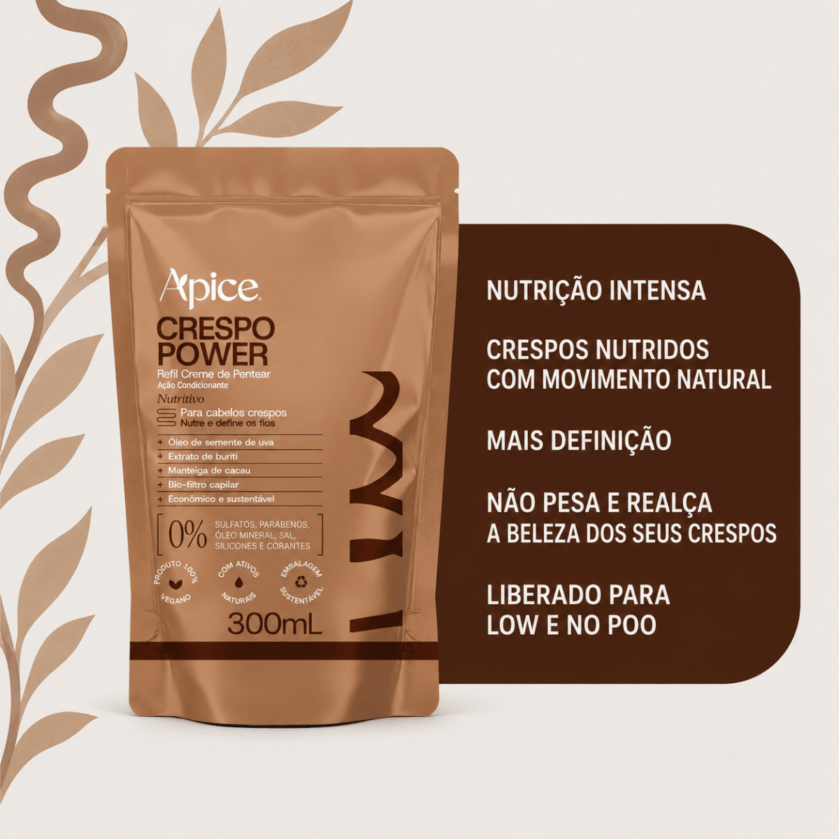 Kit Refil Crespo Power 3 Itens