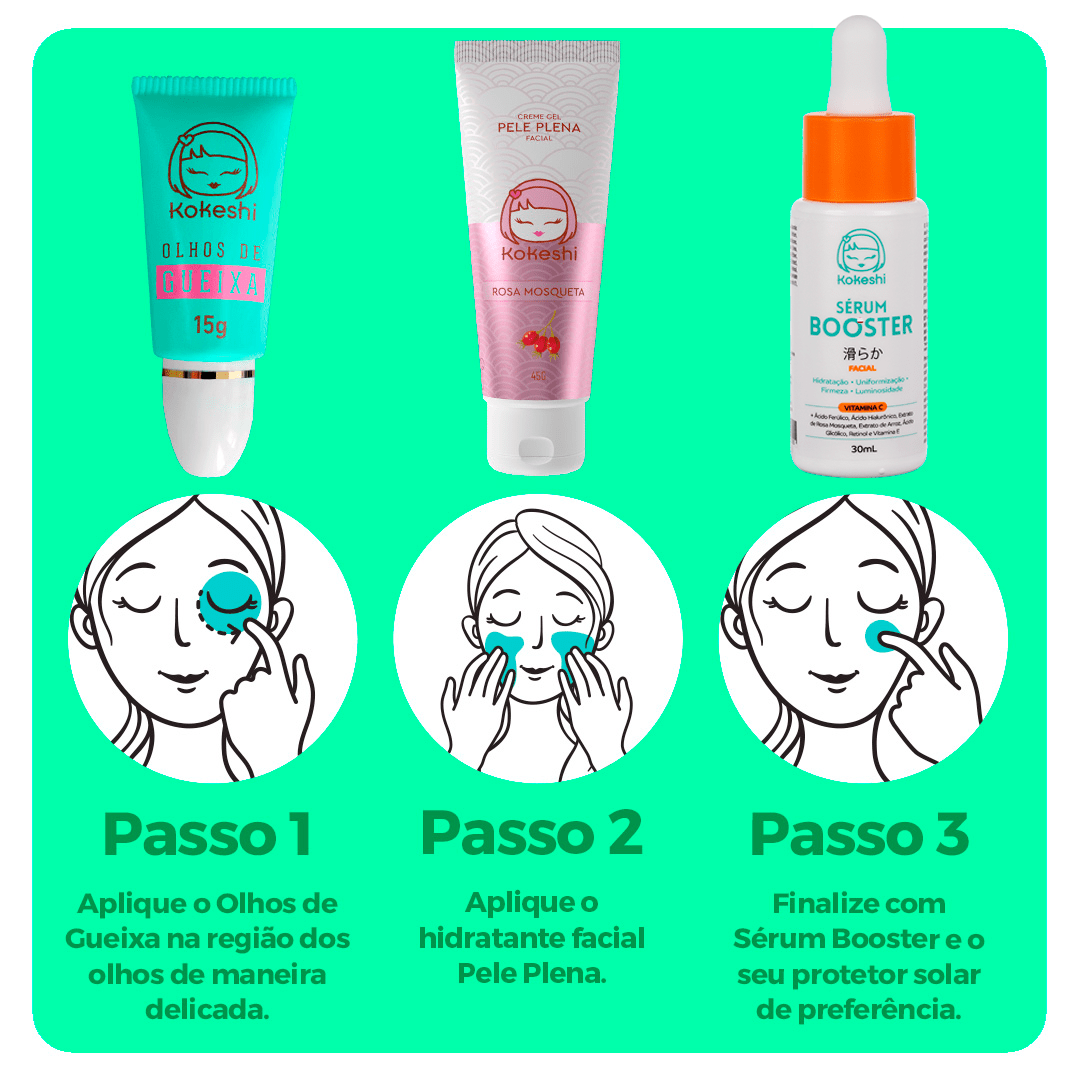 Kit Rejuvenescimento Diurno Kokeshi