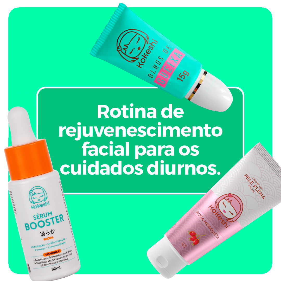 Kit Rejuvenescimento Diurno Kokeshi