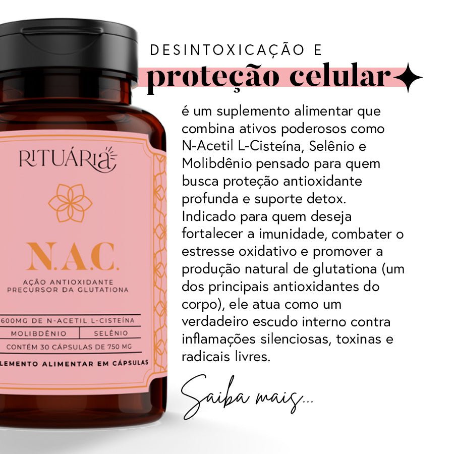 Kit Ritual Detox - NAC + Antioxi Nutri