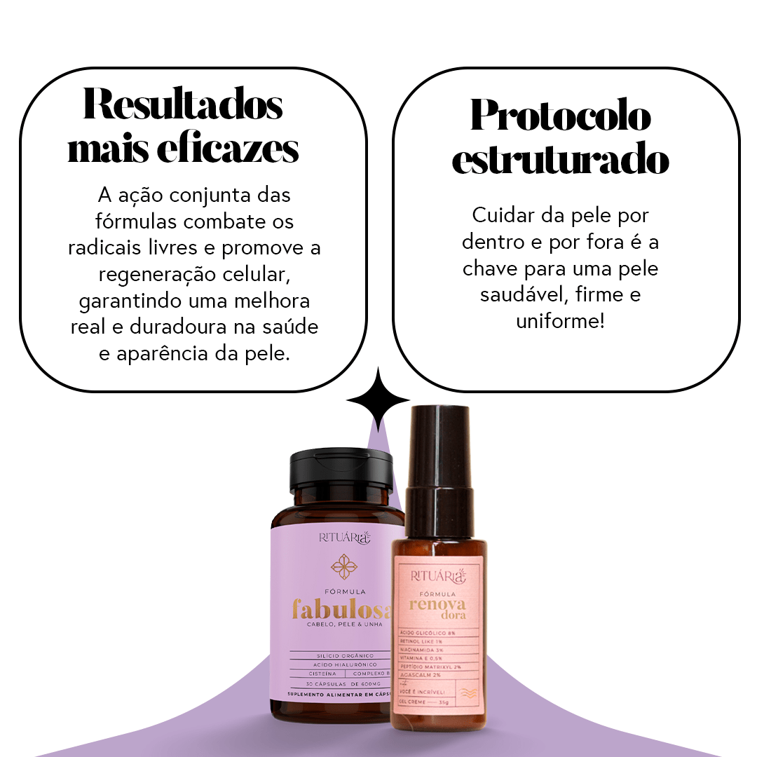 Kit Ritual Essencial Fabuloso Anti-Idade