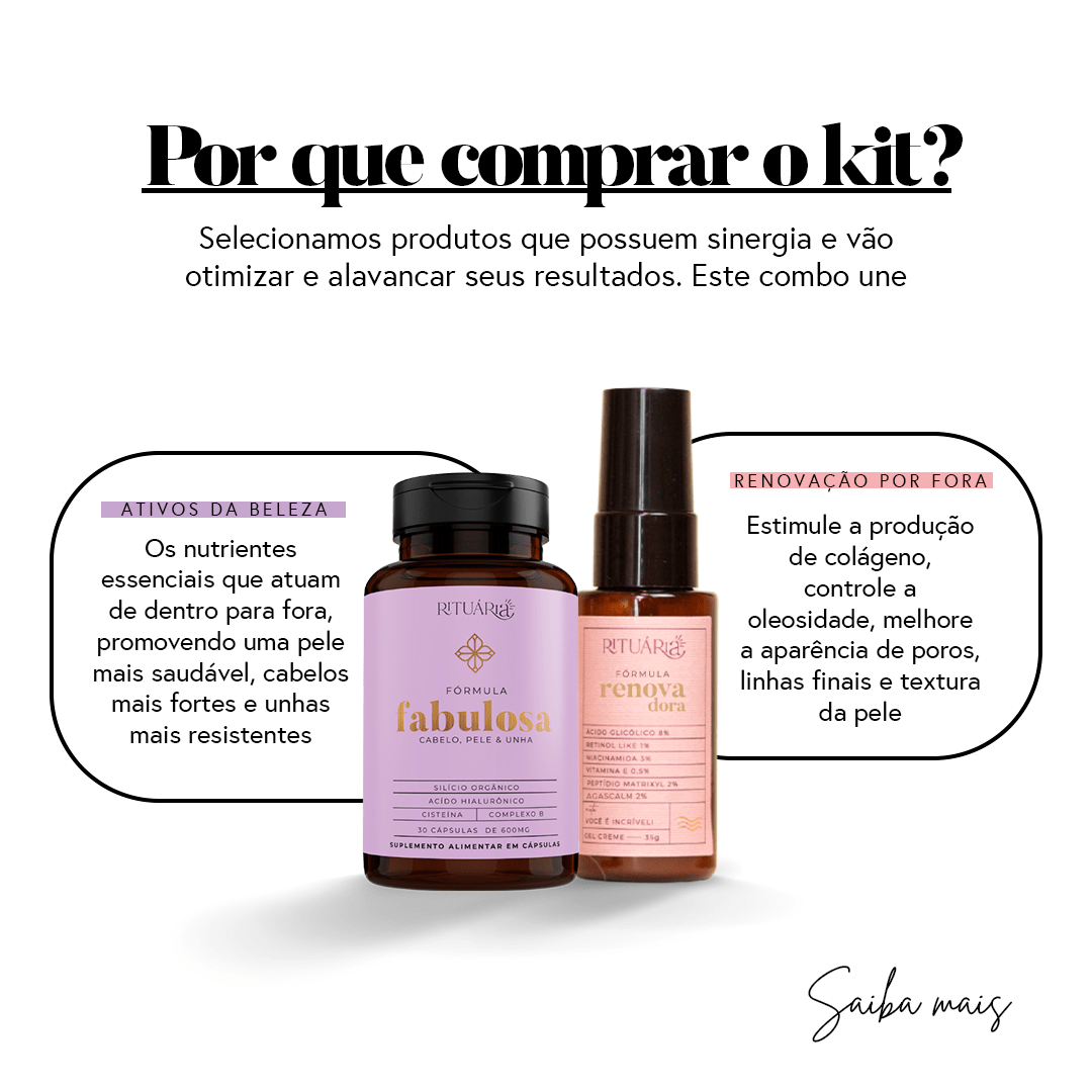 Kit Ritual Essencial Fabuloso Anti-Idade