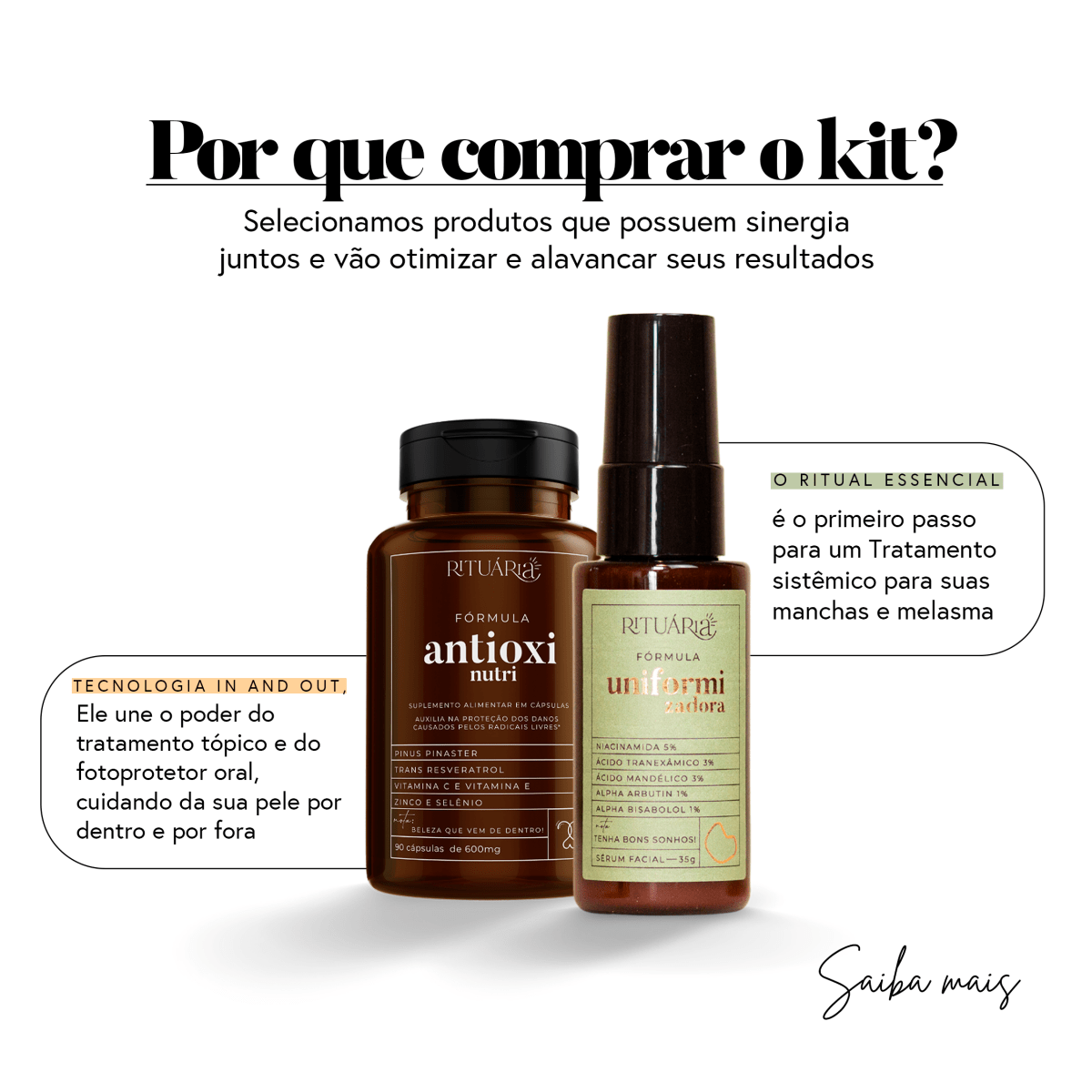Kit Ritual Essencial - Manchas e Melasma