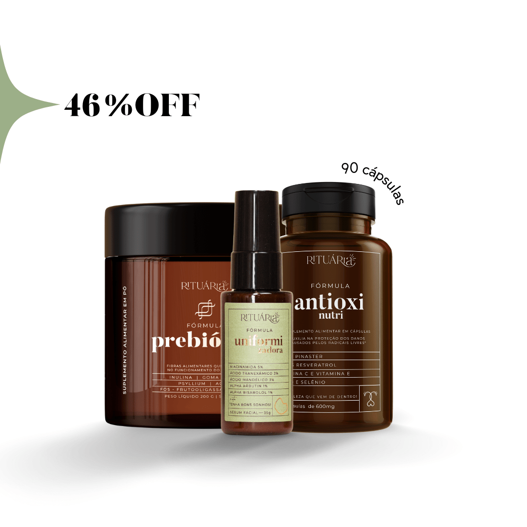 Kit Ritual Essencial - Manchas + Prebiótica - Cuidado da pele KRT99036