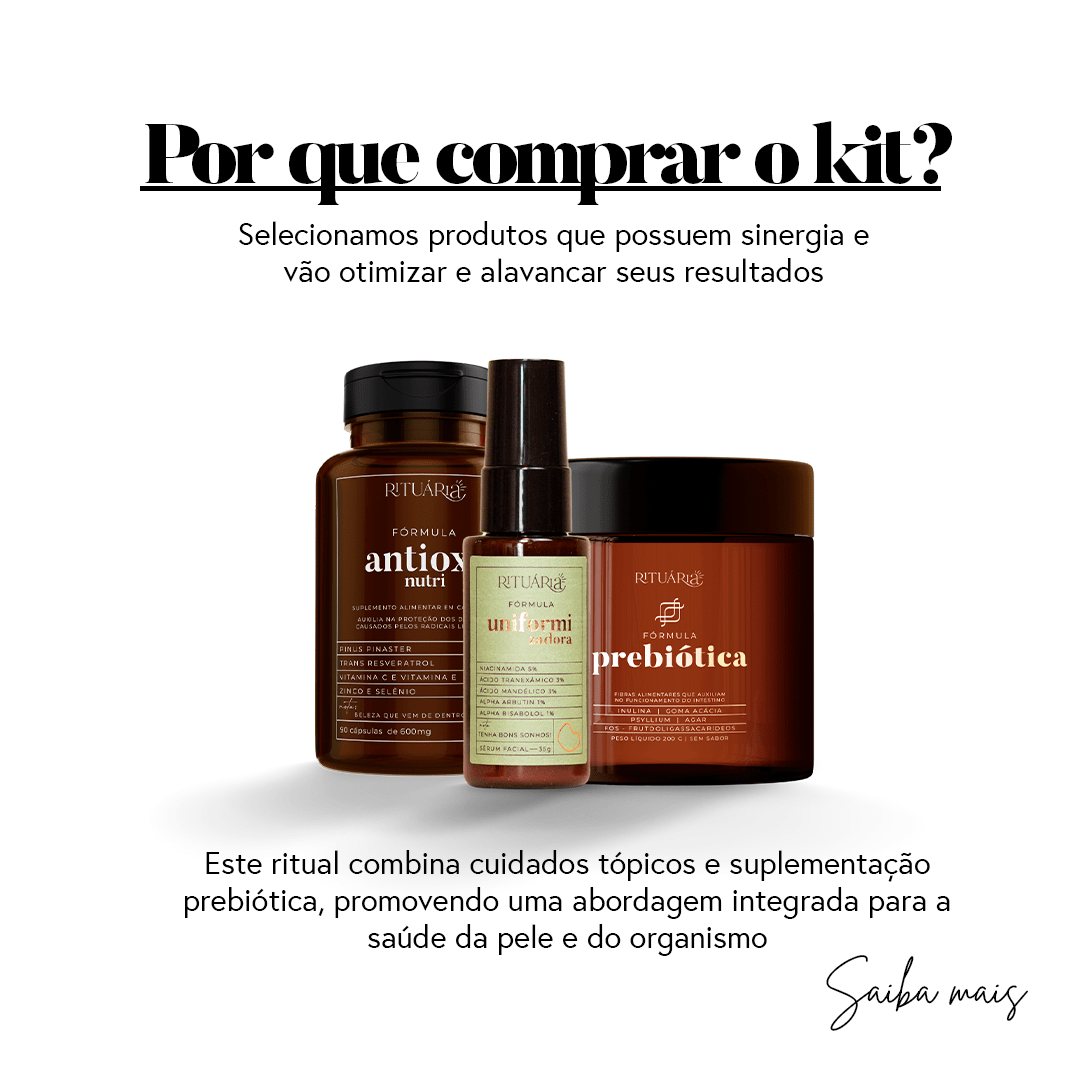 Kit Ritual Essencial - Manchas + Prebiótica